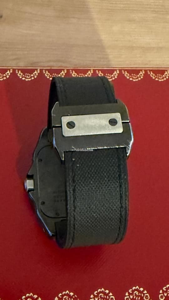 Cartier Santos 100 Serviced August 2025, service documents and box - Thumbnail 6