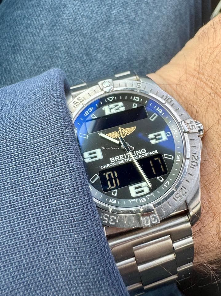 Breitling Aerospace Avantage E79362, 2008, Titanium, good condition - Thumbnail 9