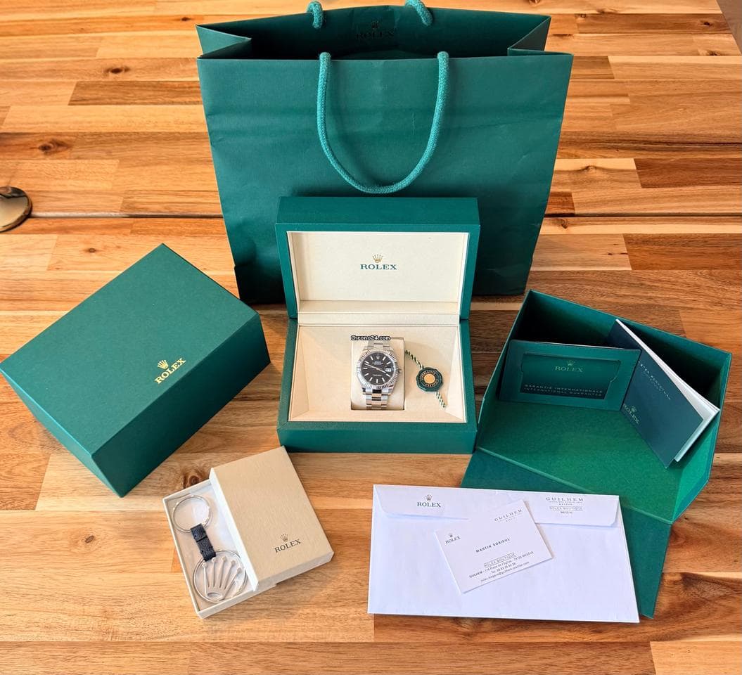 Rolex Datejust 41 Set complet 2025 avec porte cles - Thumbnail 7