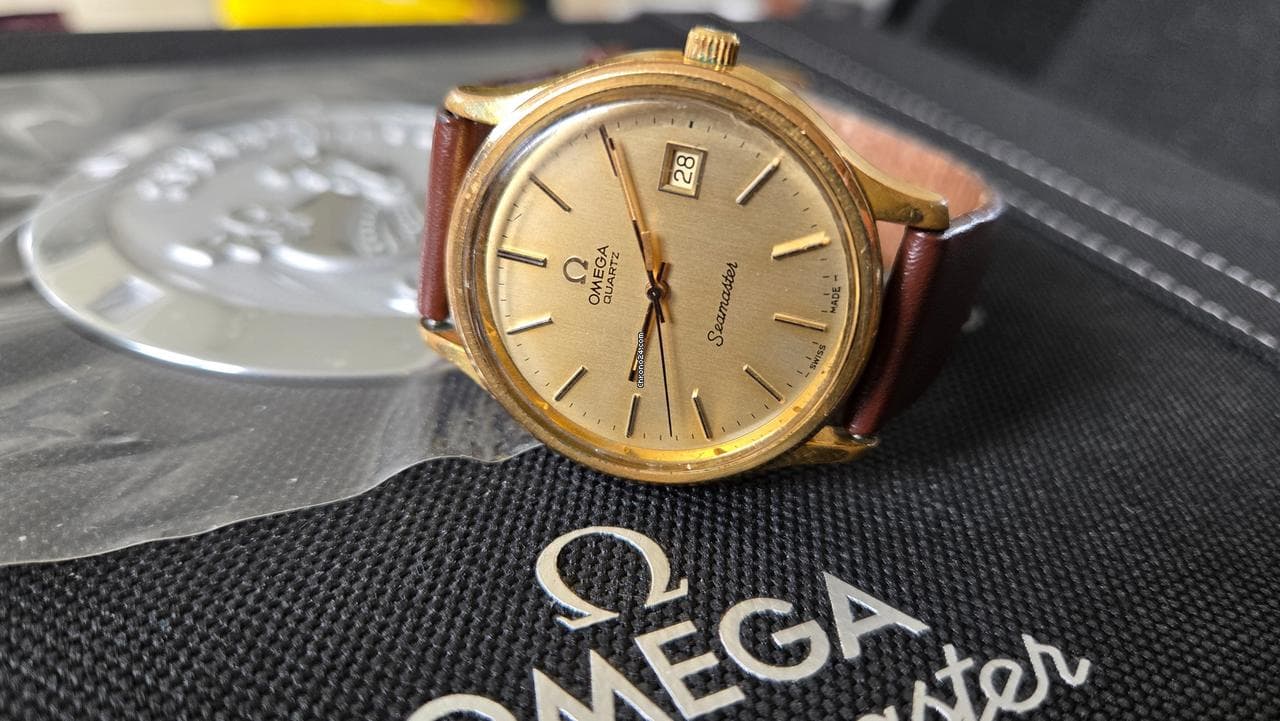 Omega Seamaster beautiful Omega Classic, new battery - Thumbnail 6
