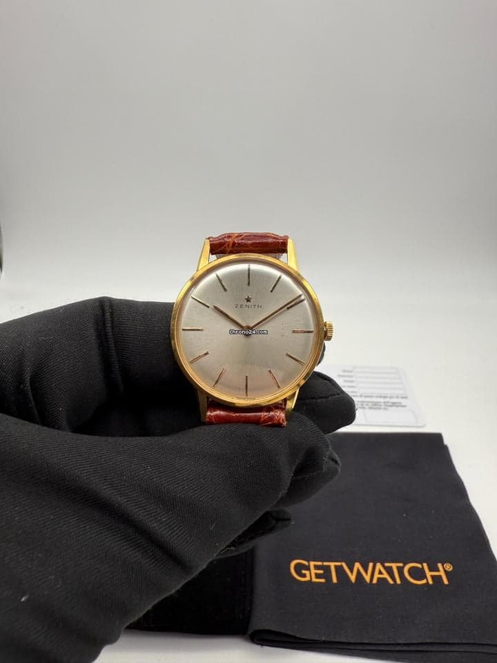 Zenith  Zenith Stellina 18kt Gold Just serviced cal. 2130 - Thumbnail 9