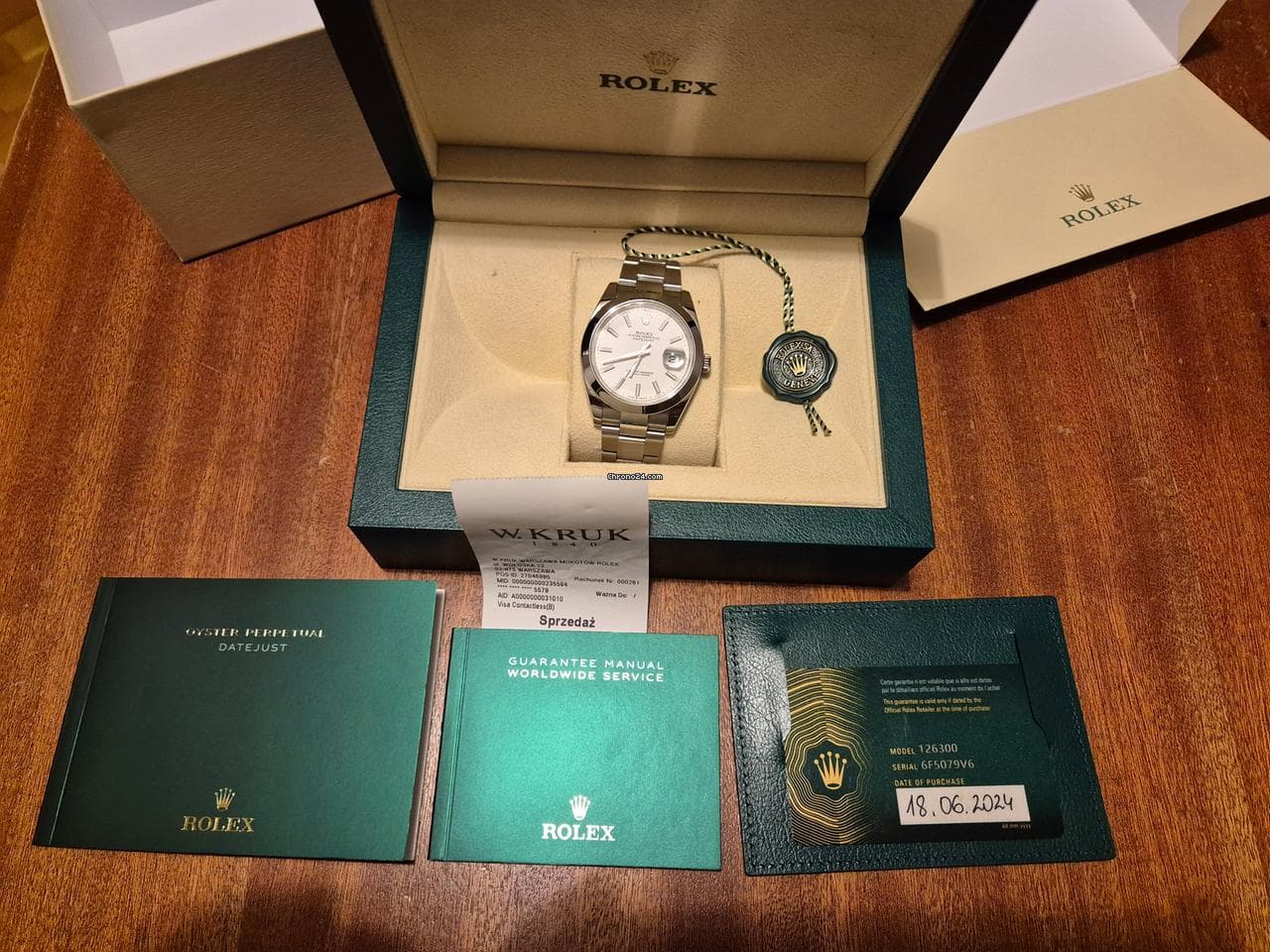 Rolex Datejust 41 Datejust 41 full set and documents - Thumbnail 7