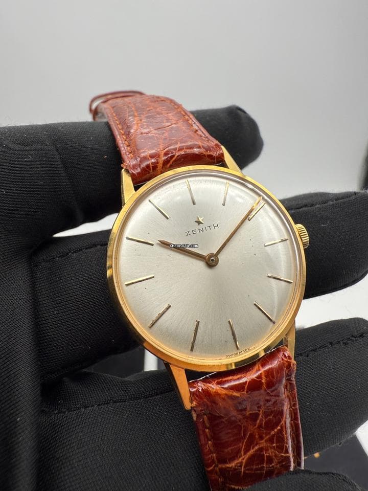 Zenith  Zenith Stellina 18kt Gold Just serviced cal. 2130 - Thumbnail 2