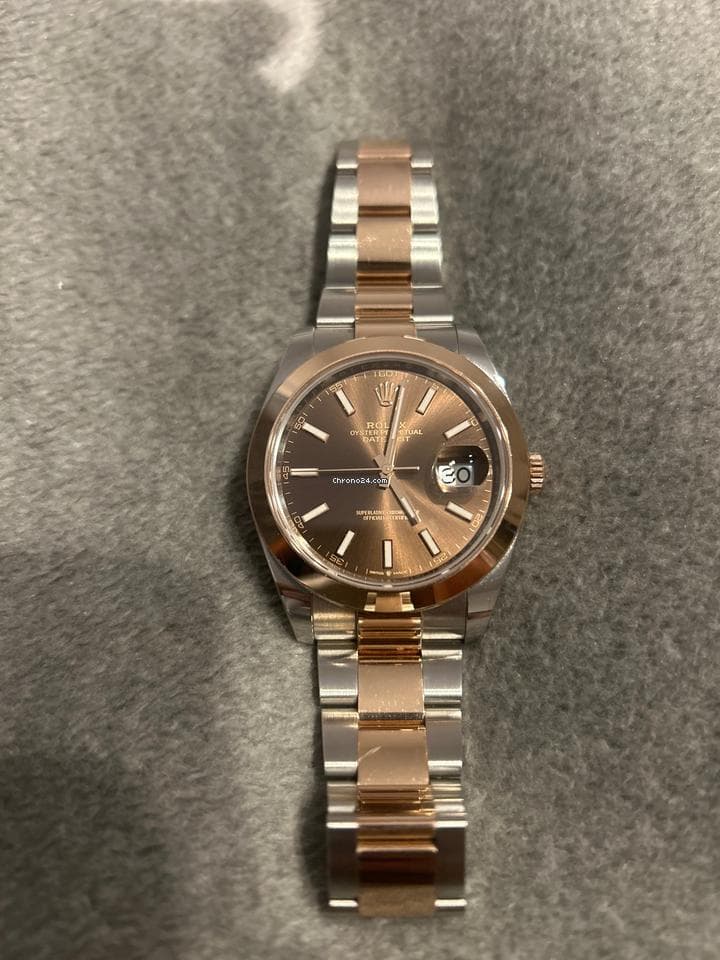 Rolex Datejust 41 Rolex Datejust 41 Rosegold 2023 - Image 1
