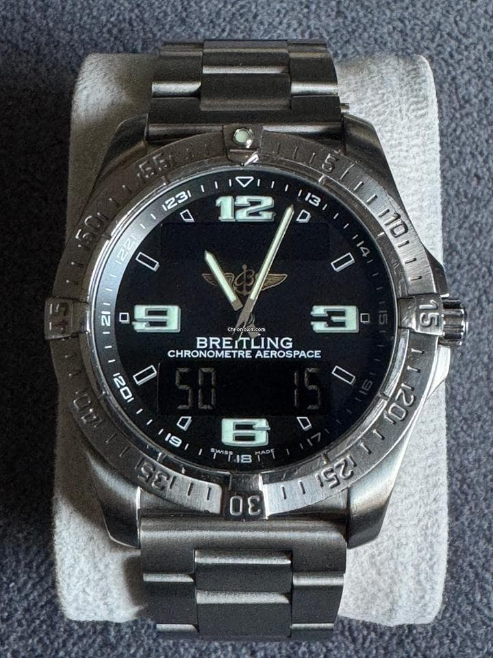 Breitling Aerospace Avantage E79362, 2008, Titanium, good condition - Thumbnail 6