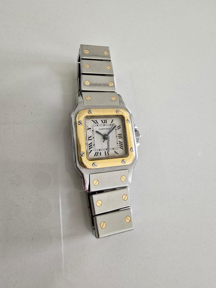 Cartier Santos Lady Santos Galbée automatique - Thumbnail 9