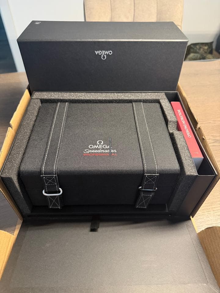 Omega Speedmaster Moonwatch Full Set ,Garantie - Thumbnail 5