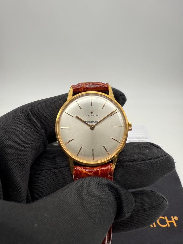 Zenith  Zenith Stellina 18kt Gold Just serviced cal. 2130 - Thumbnail 3