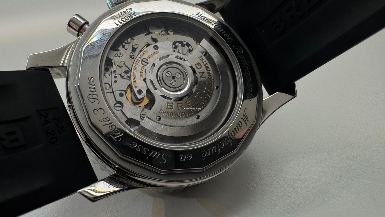 Breitling Navitimer B03 Chronograph Rattrapante 45 Full Set, Boutique Edition Geneva - Thumbnail 5
