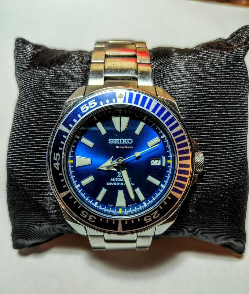 Seiko Blue Lagoon Prospex Samurai