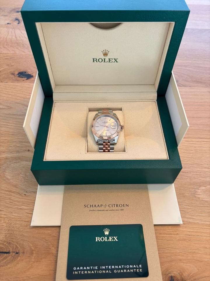 Rolex Datejust 41 Staal/rose goud 18k Nieuw - Image 1
