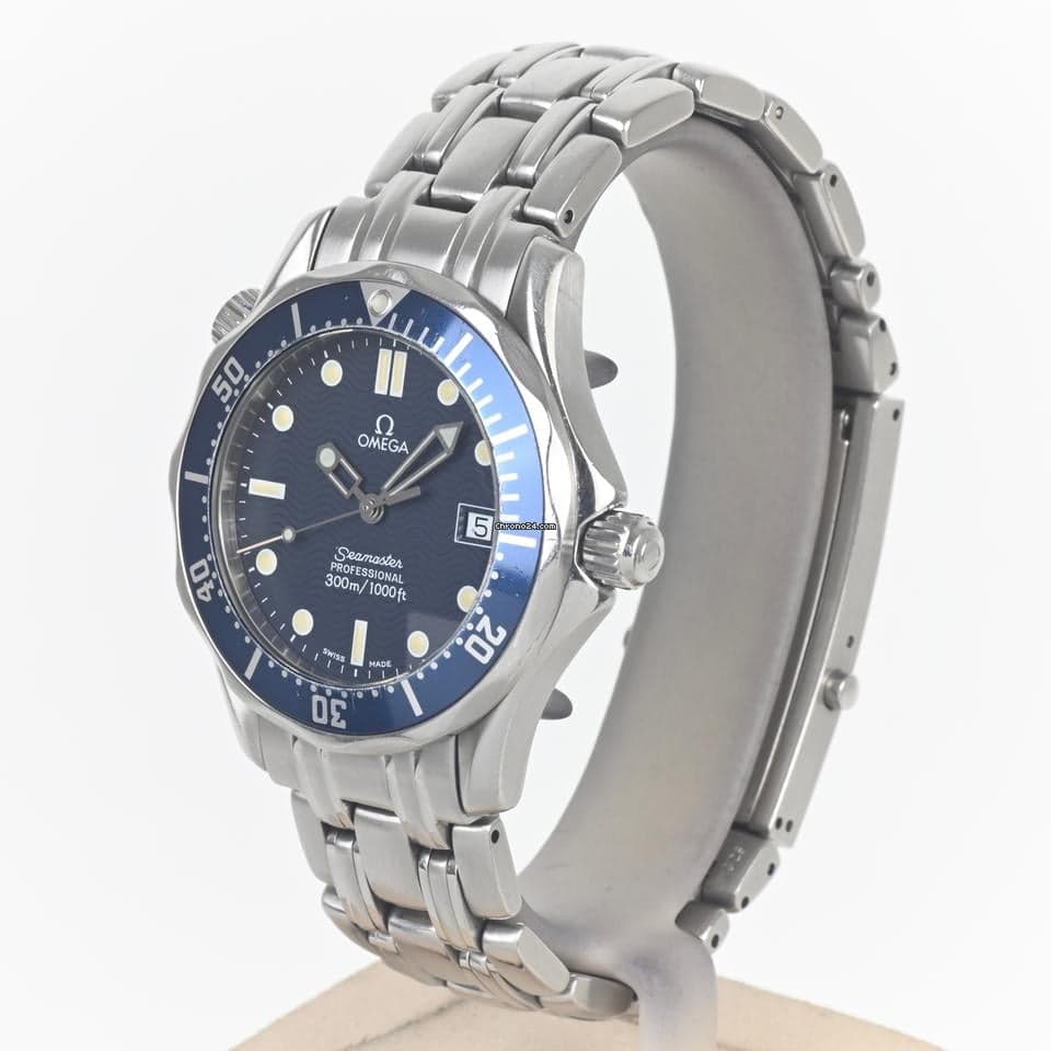 Omega Seamaster 300m 2561.80.00 36mm Quartz Ladies mit Box - Thumbnail 5