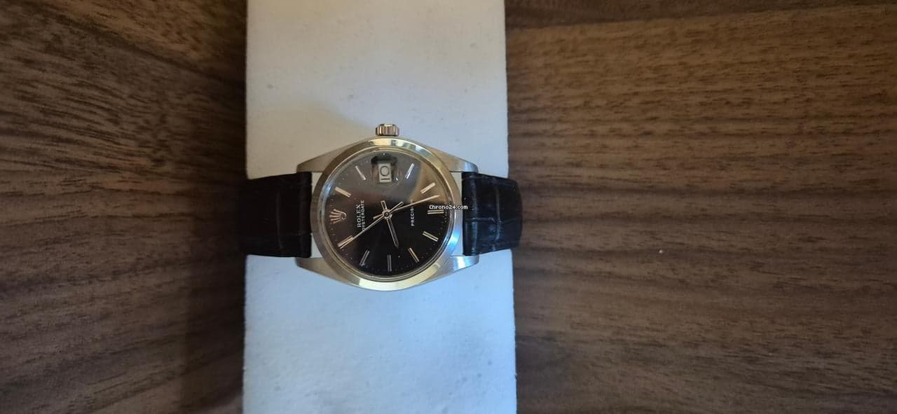 Rolex Oyster Date Rolex Oysterdate Precision 6694 – Black Dial – Vintage 34mm - Thumbnail 2
