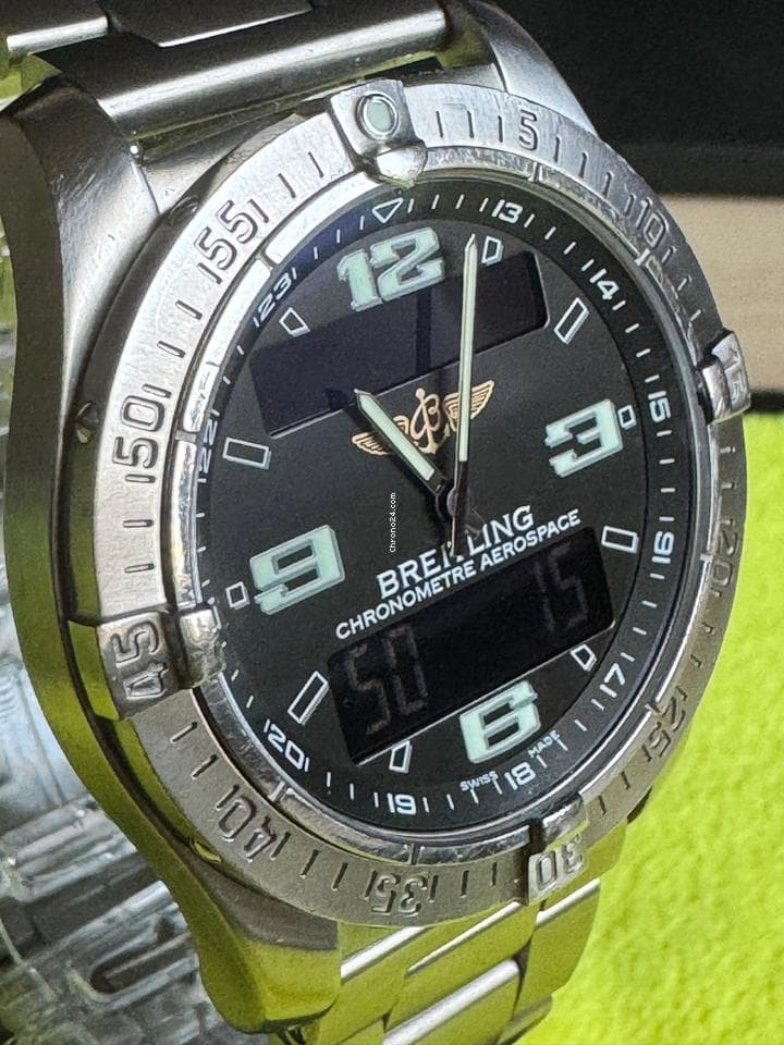 Breitling Aerospace Avantage E79362, 2008, Titanium, good condition - Thumbnail 12