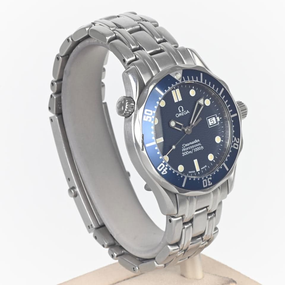 Omega Seamaster 300m 2561.80.00 36mm Quartz Ladies mit Box - Thumbnail 2