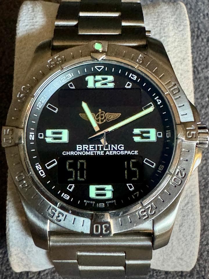 Breitling Aerospace Avantage E79362, 2008, Titanium, good condition - Thumbnail 3