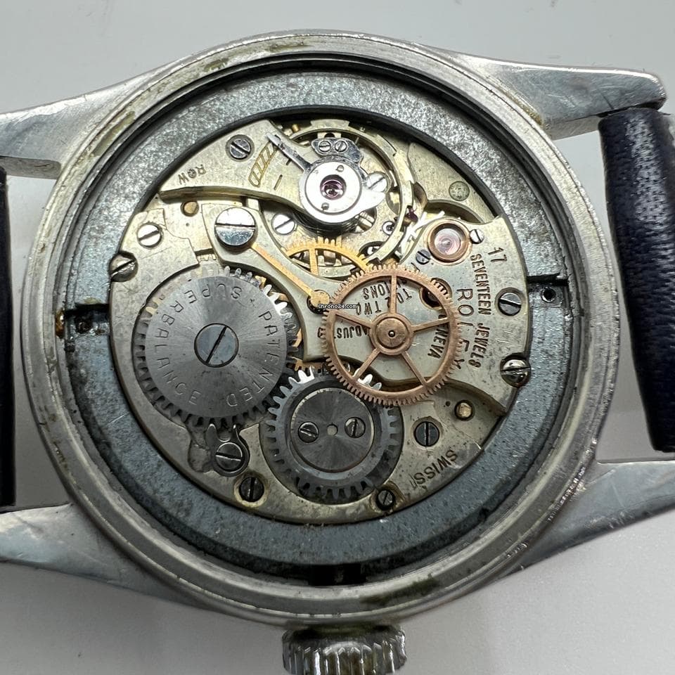 Rolex Oyster 4377 4461 Vintage World War II 1944 - Thumbnail 3