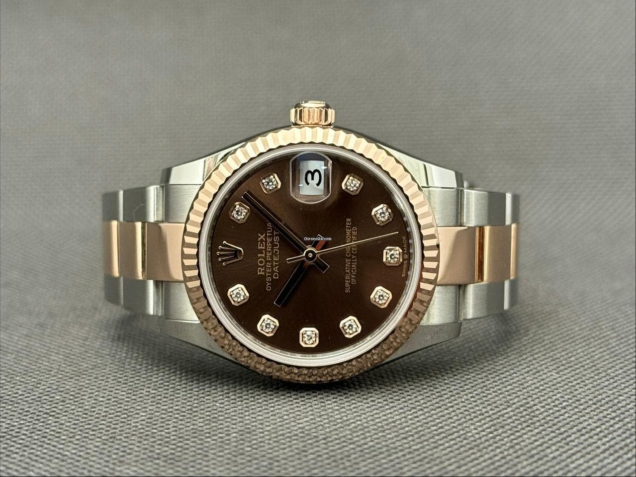 Rolex Datejust 31 Like New 2022 - Chocolate factory diamonds