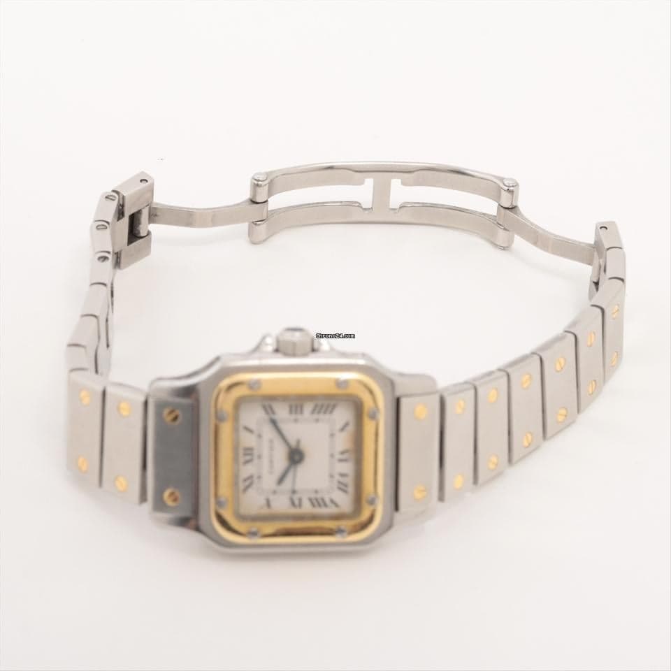 Cartier Santos Lady Santos Galbée automatique - Thumbnail 7