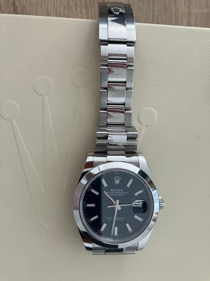 Rolex Datejust 41 Set complet avec facture d’achat - Thumbnail 3