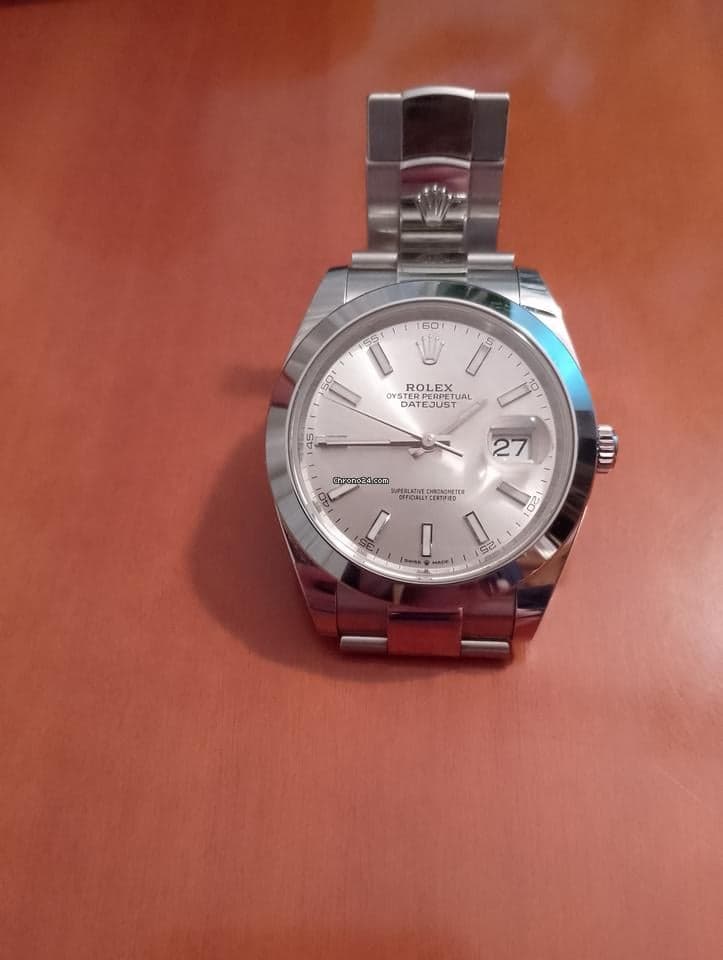 Rolex Datejust 41 rolex datejust41 silver - Thumbnail 6