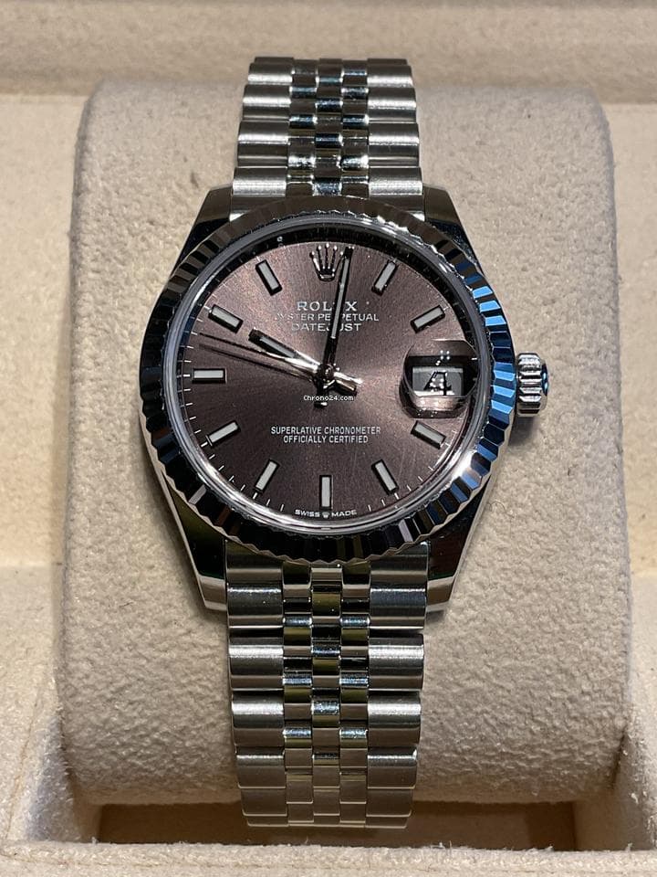 Rolex Datejust 31mm Brown Nuovo Anno 2021 Full Set - Image 1