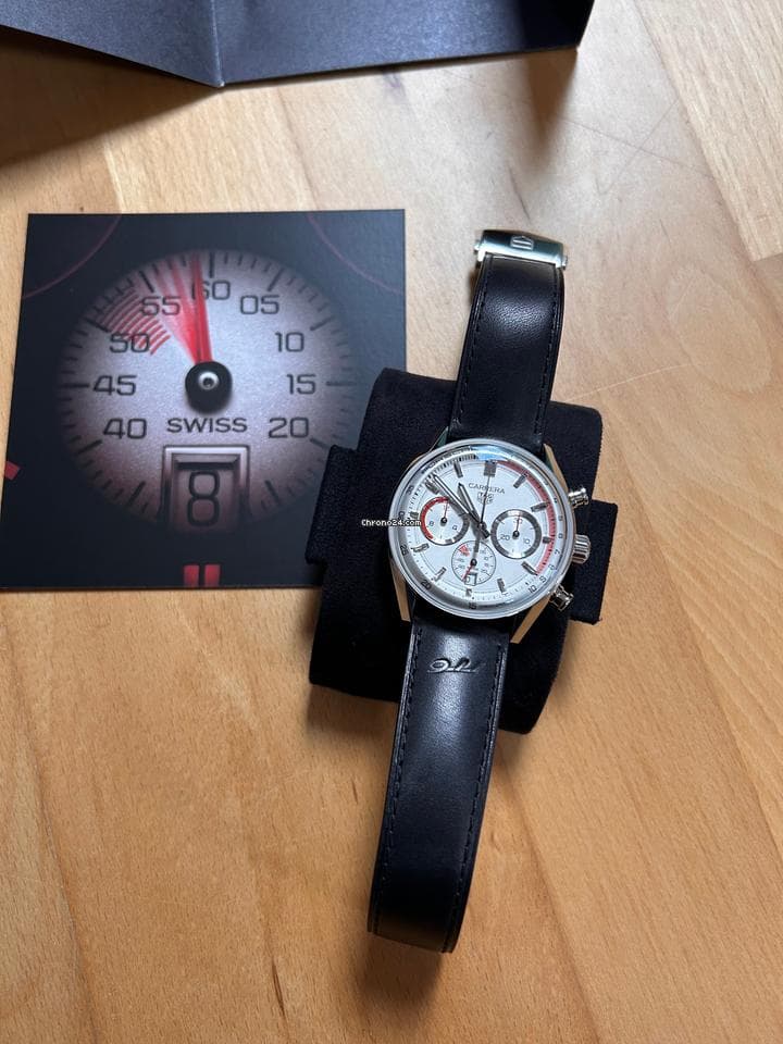 TAG Heuer Carrera Chronosprint X Porsche Full Set! New! - Image 1