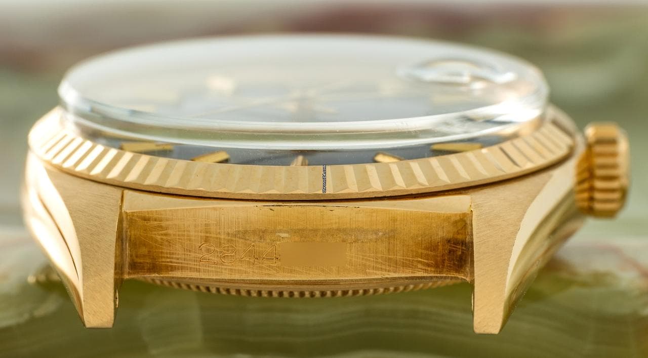 Rolex Datejust ref 1601 Blue Jeans Dial Featuring a French Hallmark on the caseback - Thumbnail 9