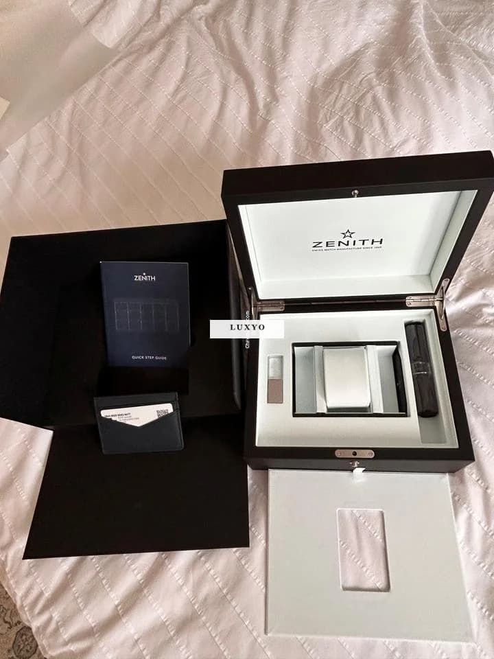 Zenith Elite Classic Zenith Elite 18ct Gold - New - Thumbnail 13