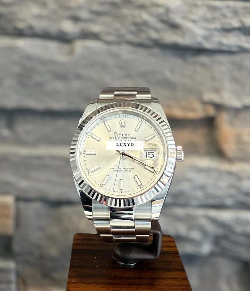 Rolex Datejust 41mm Silver Dial 2022 - Image 1