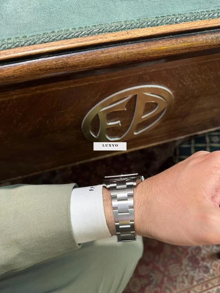 Rolex Oyster Perpetual 41 BLUE 124300 top condition 2024 top condition gift idea investment - Thumbnail 9