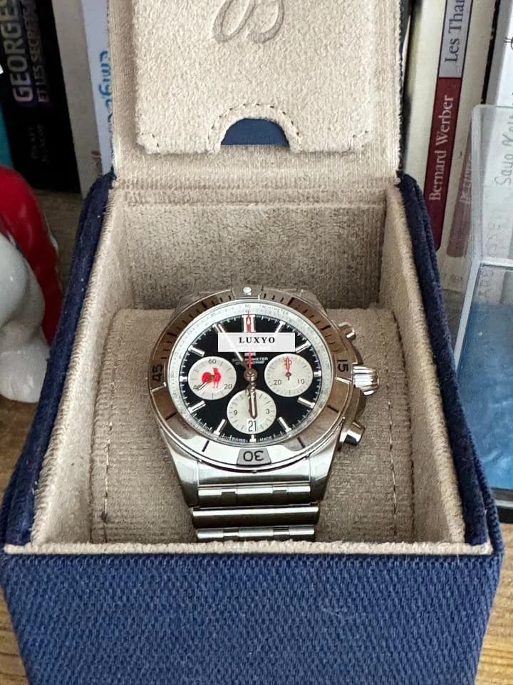 Breitling B01 42 Six Nations France Chronomat Breitling Chronomat B01 Six Nations France - Limited Edition - Thumbnail 7