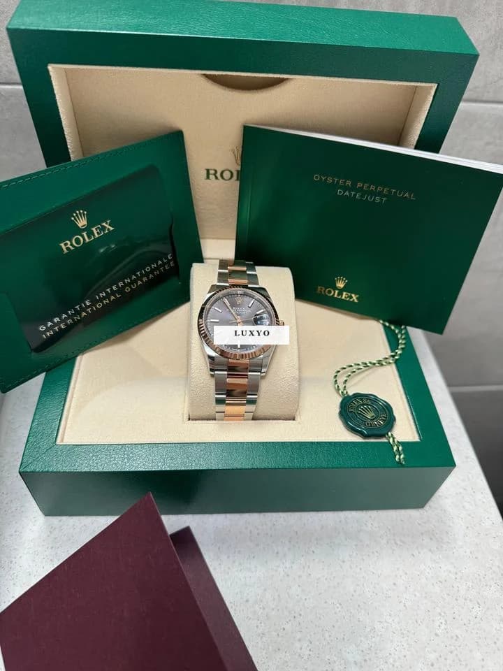 Rolex Datejust 36 full set, scatola originale - Thumbnail 2