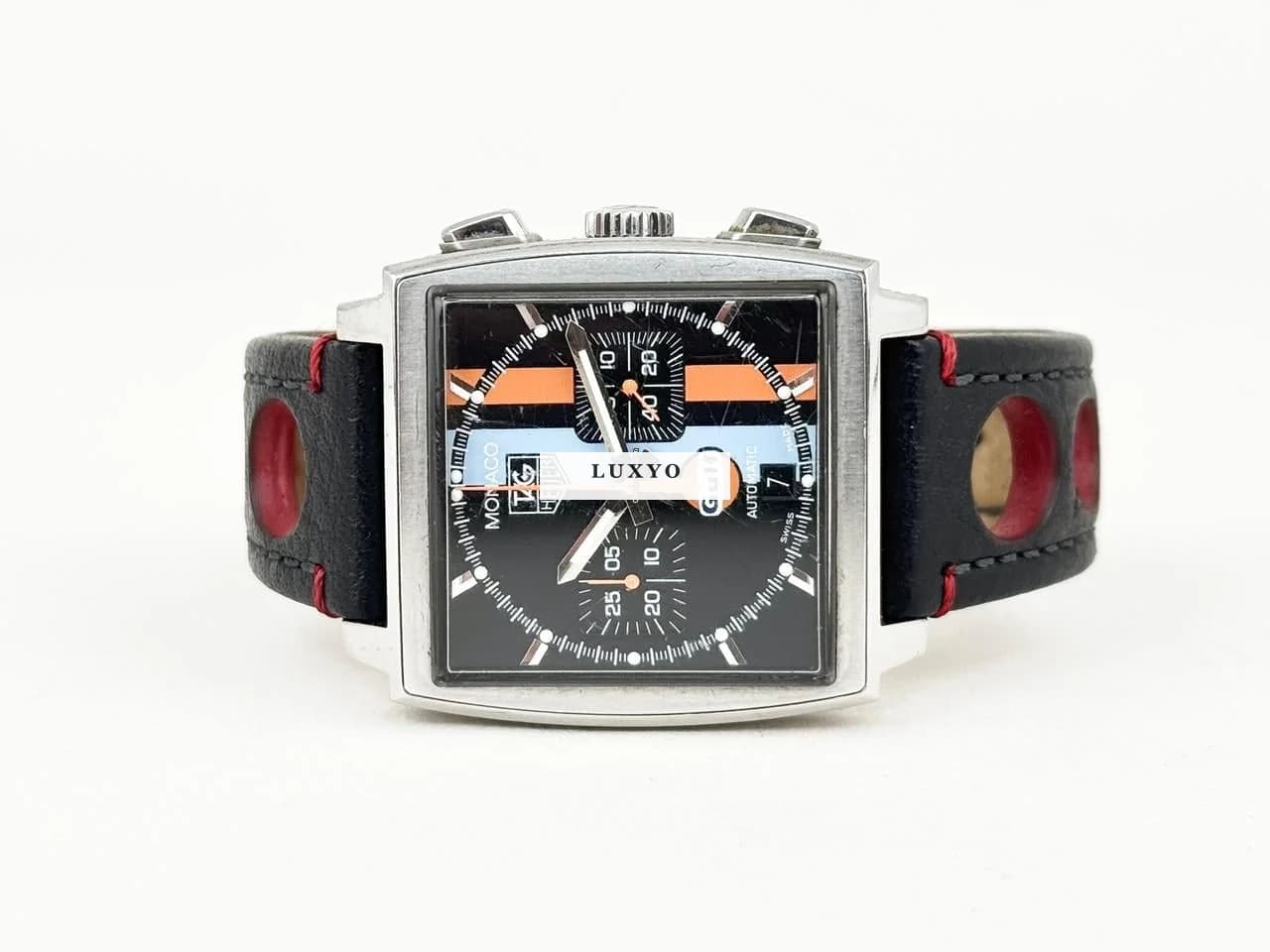 TAG Heuer Monaco Gulf Limited Edition Gulf Limited Edition Tag Heuer Monaco CW211A GULF Edition - Image 1