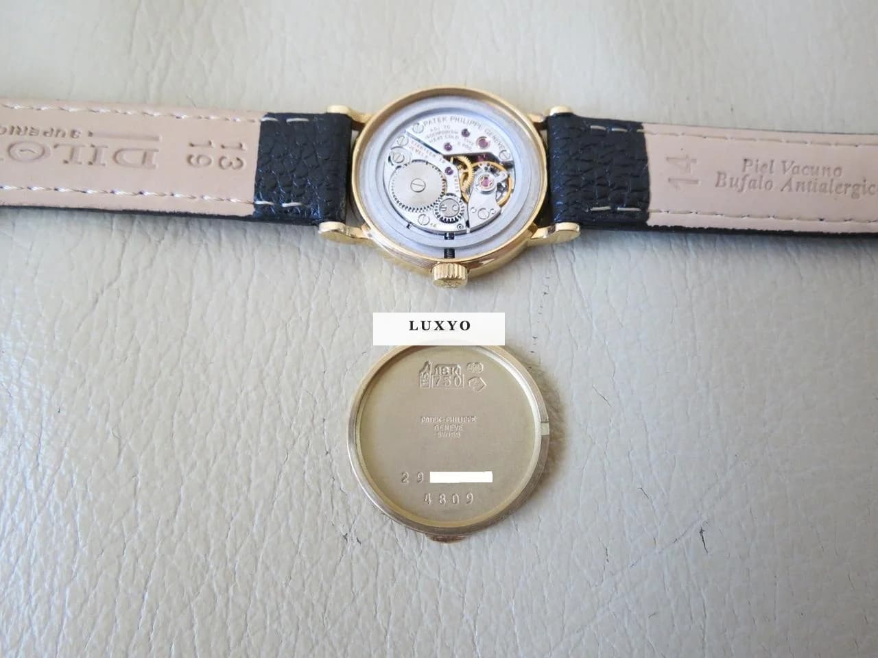 Patek Philippe Calatrava 18K Gold Roman Numerals 25mm Mechanical Ladies Watch - Thumbnail 7