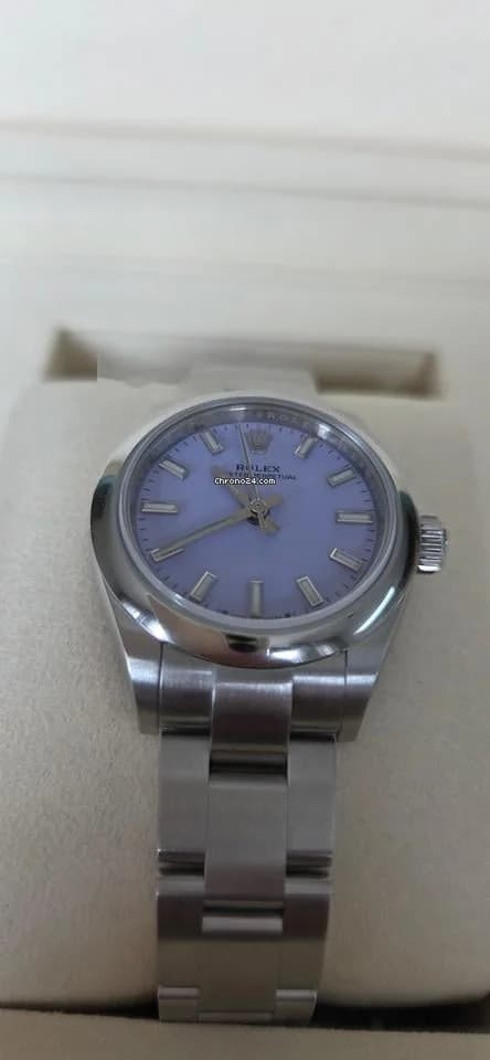 Rolex Oyster Perpetual 28mm Lavender Rolex Oyster Perpetual-2025 Unworn & Complete - Thumbnail 3