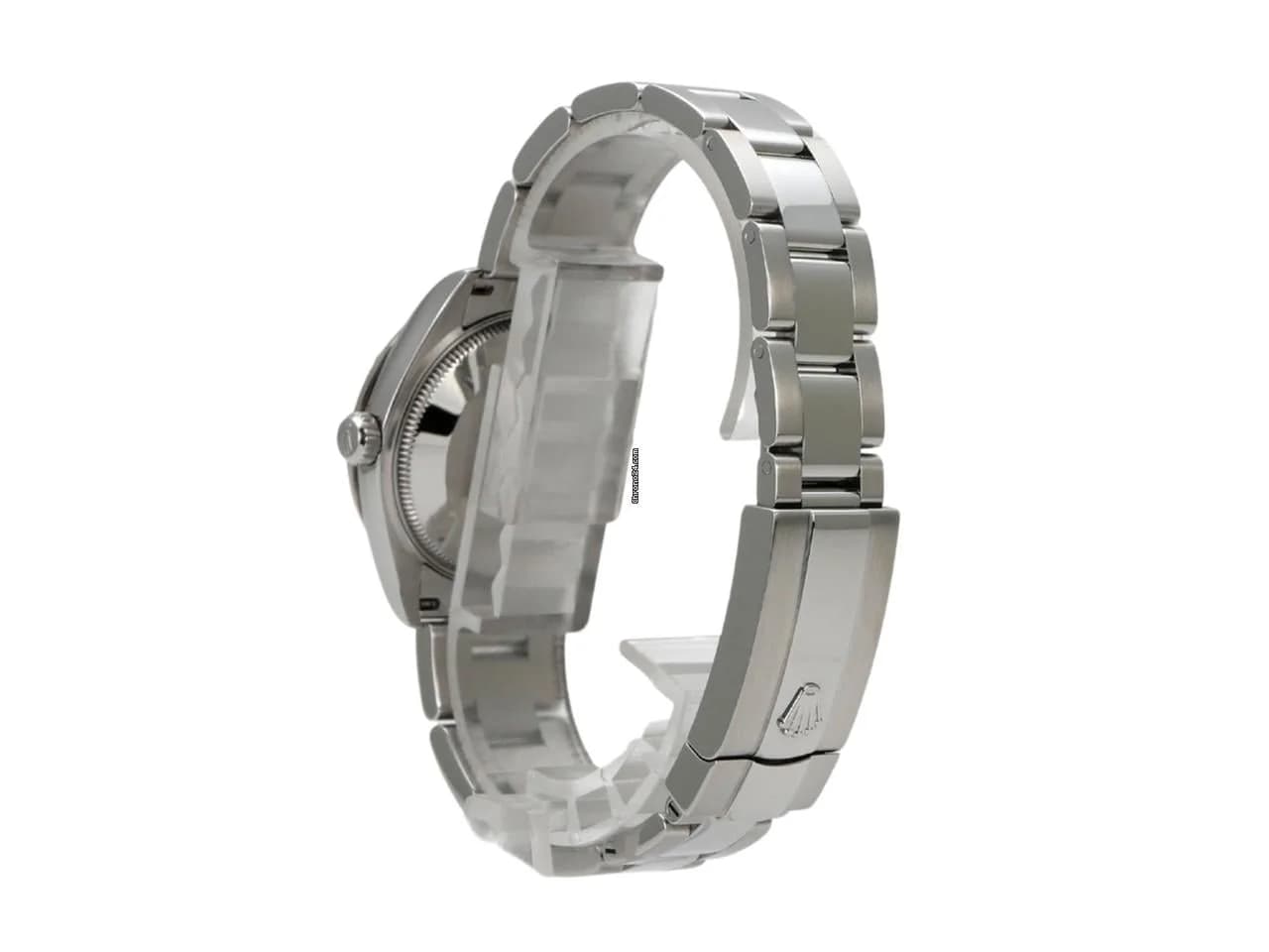 Rolex Datejust 31 Edelstahl Weißgold Diamant Ref. 278344RBR Mintgrün Oyster-Band - Thumbnail 6