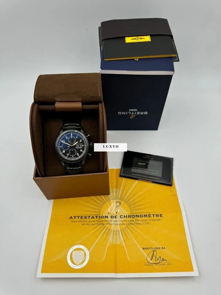 Breitling Navitimer 8 Chronograph 43mm Automatik M13314 Original Papiere + Box - Thumbnail 9