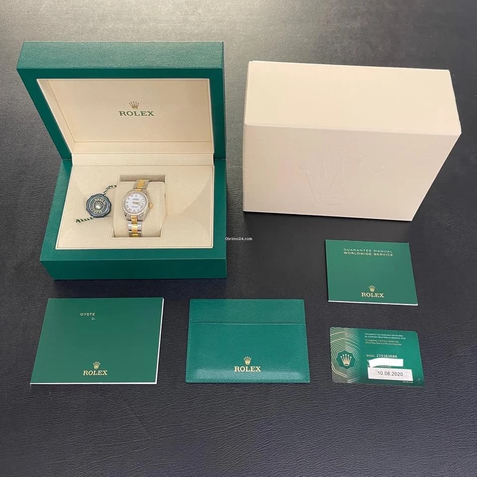 Rolex Lady Datejust 28mm Ref. 279383RBR - Full-Set - Thumbnail 8