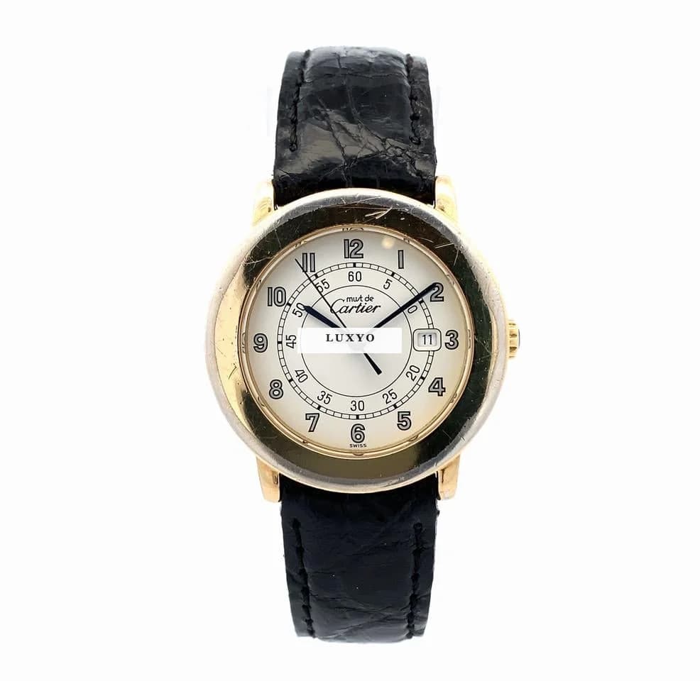 Cartier Must De Cartier Ronde – 18001 – 33 mm – Serviced – With Warranty - Image 1