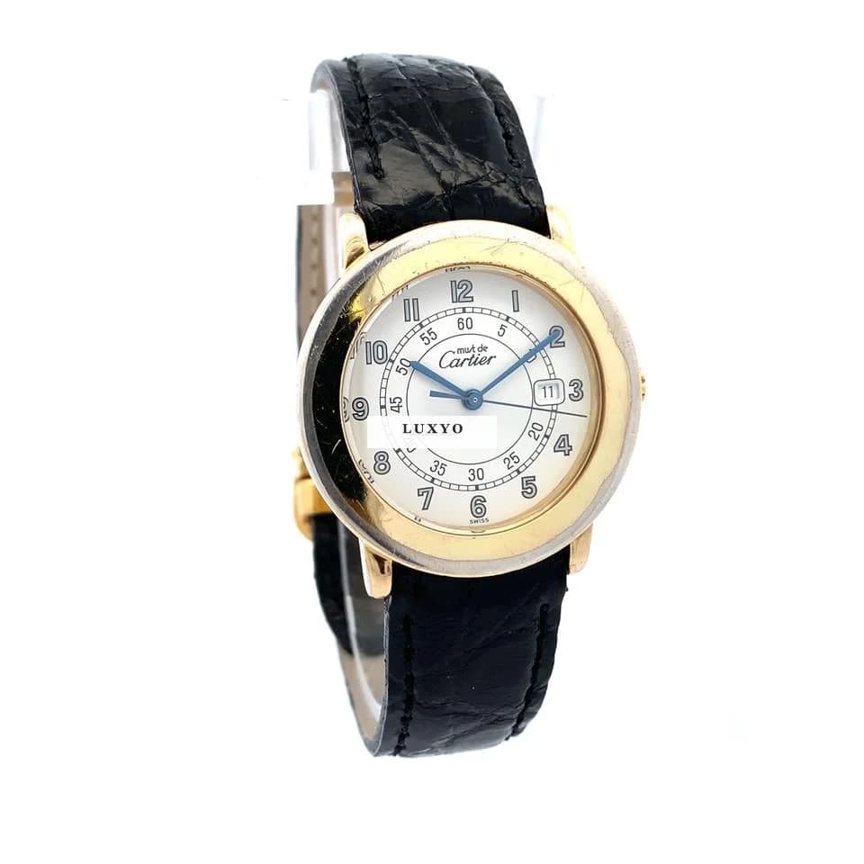 Cartier Must De Cartier Ronde – 18001 – 33 mm – Serviced – With Warranty - Thumbnail 2