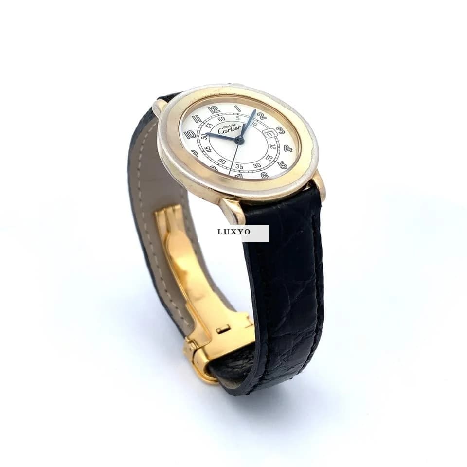 Cartier Must De Cartier Ronde – 18001 – 33 mm – Serviced – With Warranty - Thumbnail 11