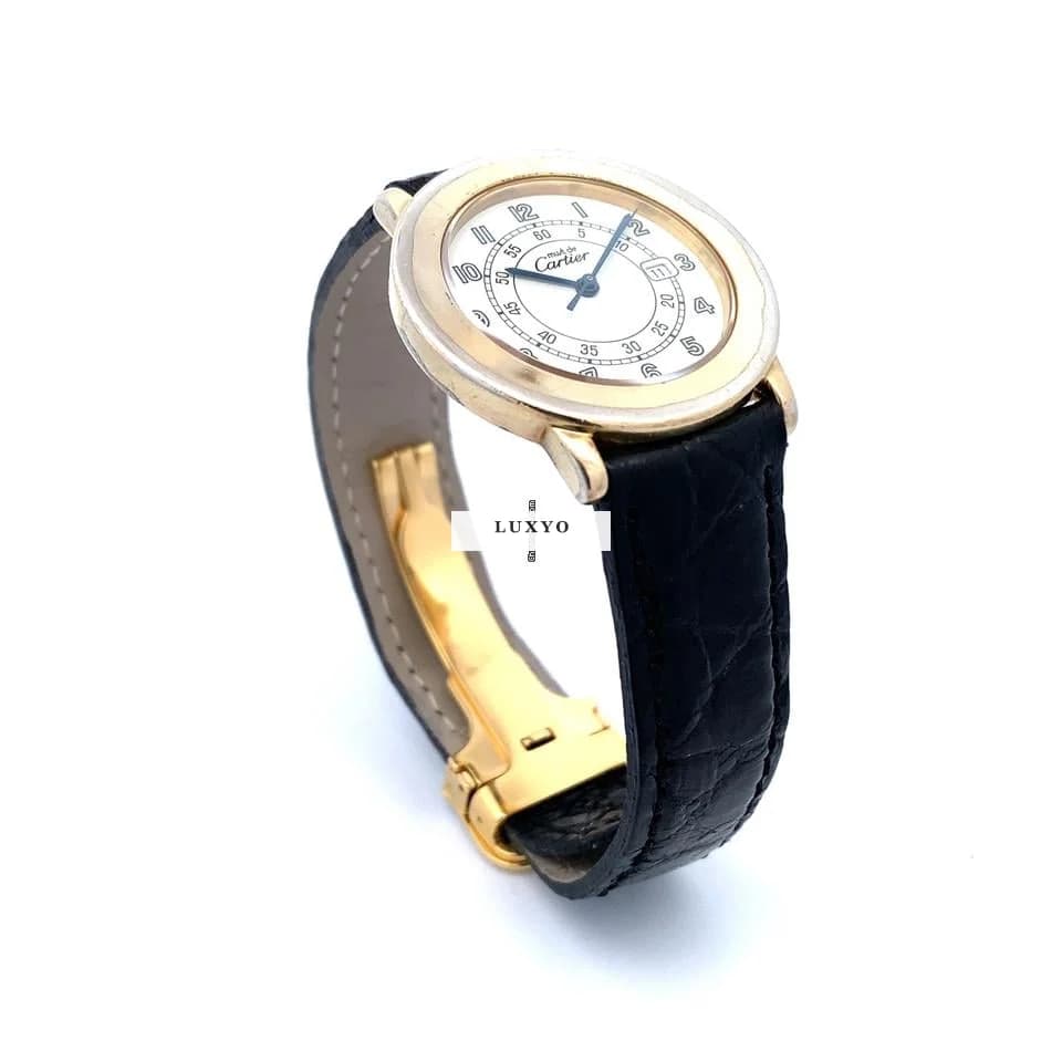 Cartier Must De Cartier Ronde – 18001 – 33 mm – Serviced – With Warranty - Thumbnail 13