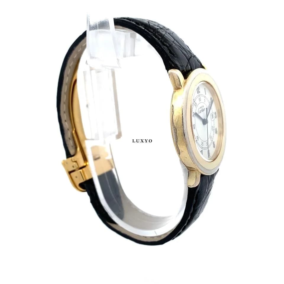 Cartier Must De Cartier Ronde – 18001 – 33 mm – Serviced – With Warranty - Thumbnail 4