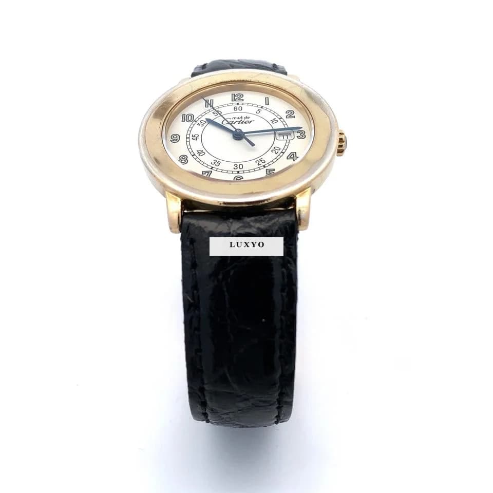 Cartier Must De Cartier Ronde – 18001 – 33 mm – Serviced – With Warranty - Thumbnail 7