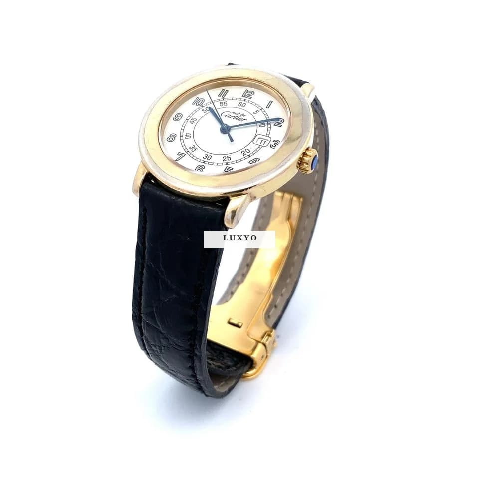 Cartier Must De Cartier Ronde – 18001 – 33 mm – Serviced – With Warranty - Thumbnail 9