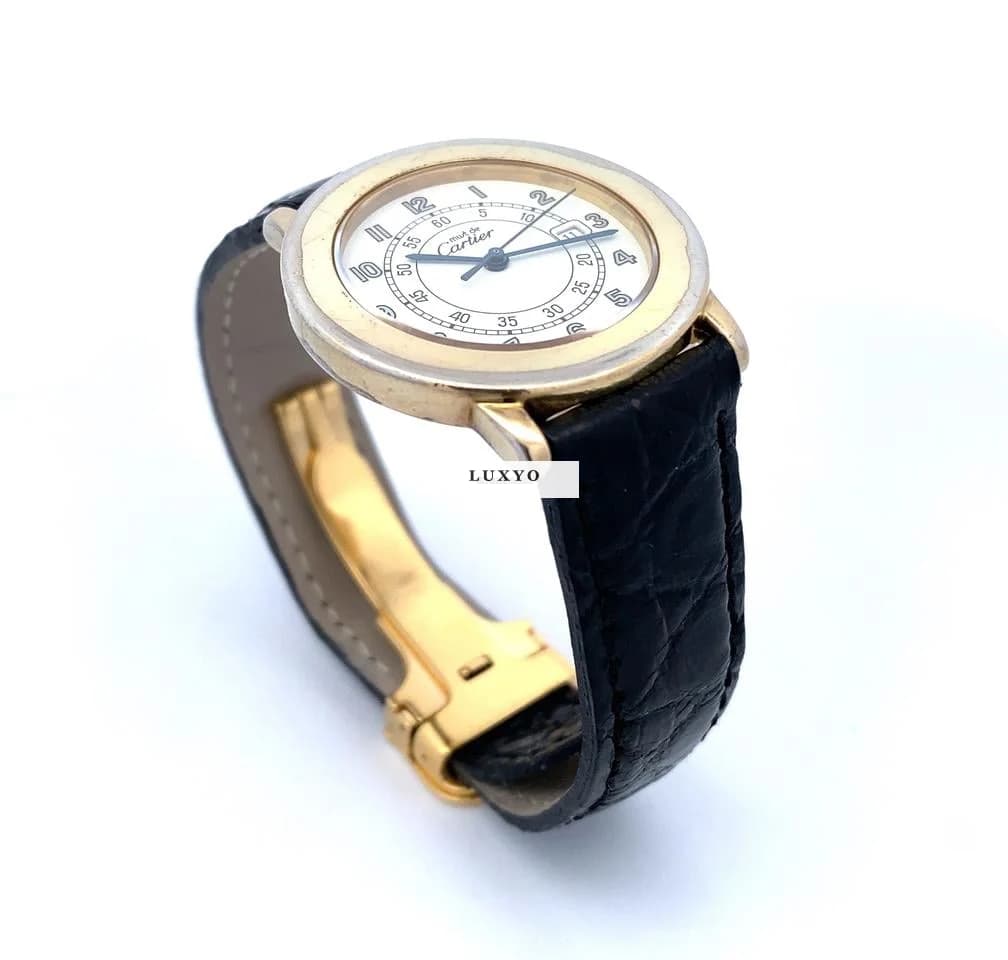 Cartier Must De Cartier Ronde – 18001 – 33 mm – Serviced – With Warranty - Thumbnail 10