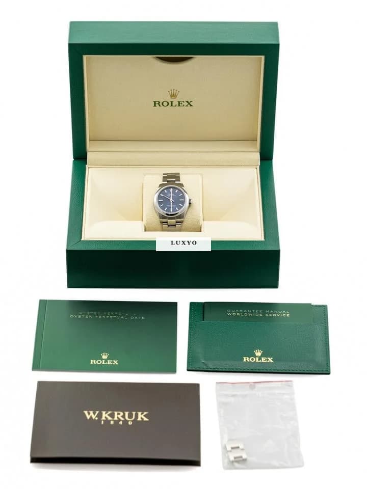 Rolex Oyster Perpetual Steel 31mm Automatic Ref. 277200 with original Invoice - Thumbnail 11