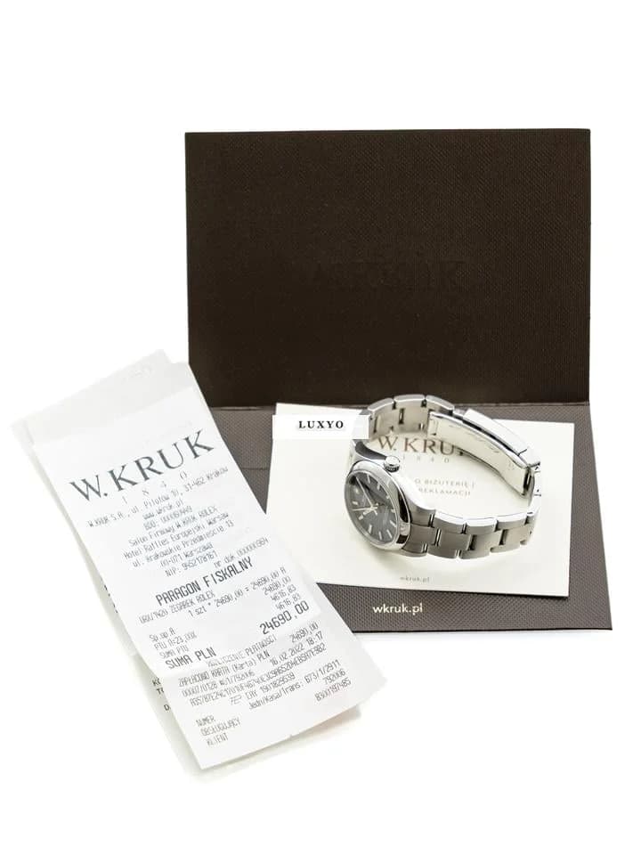 Rolex Oyster Perpetual Steel 31mm Automatic Ref. 277200 with original Invoice - Thumbnail 13