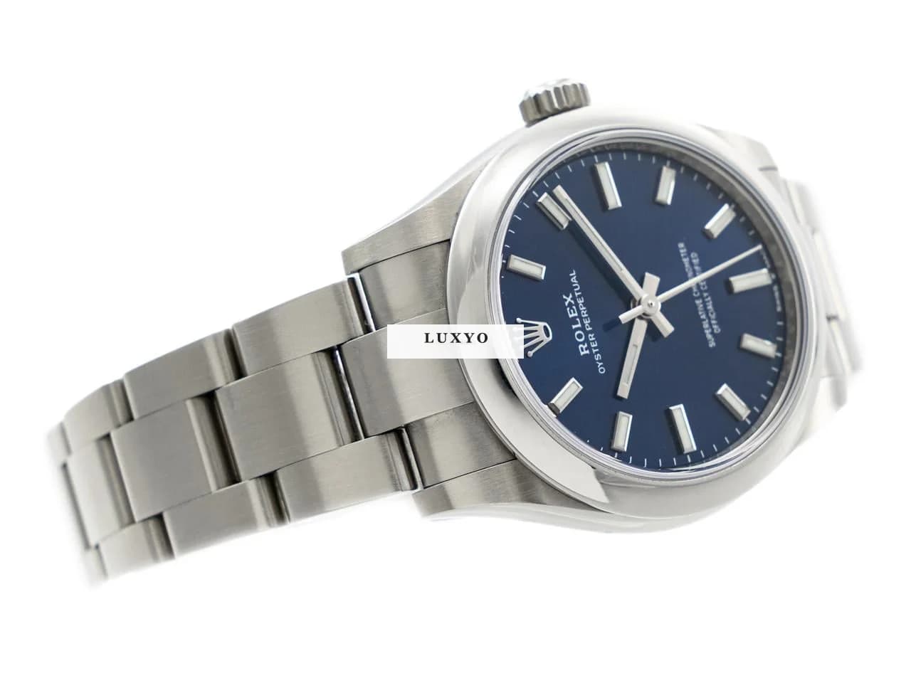 Rolex Oyster Perpetual Steel 31mm Automatic Ref. 277200 with original Invoice - Thumbnail 4